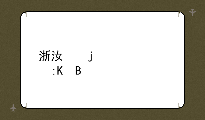 浙江的大学排名